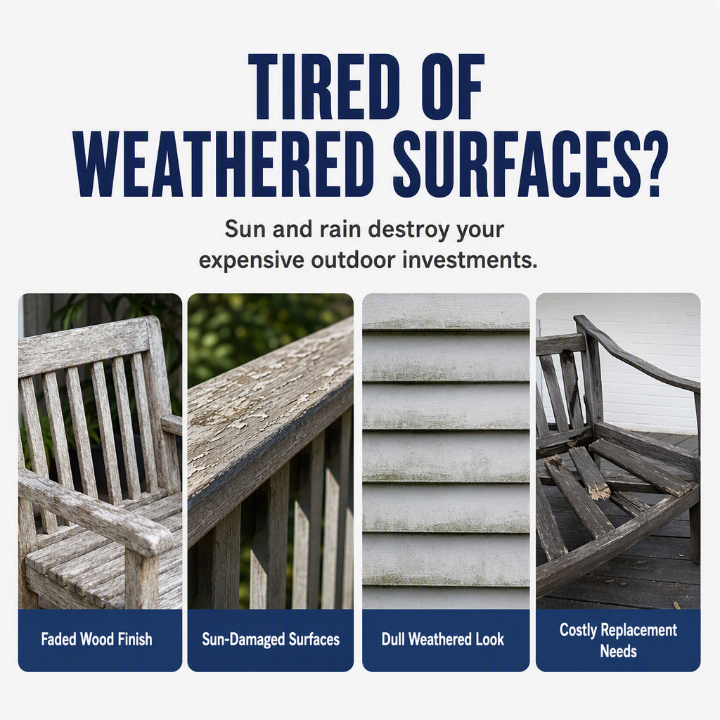 ✨ Outdoor Wood Color Restorer Spray – Faded Surface Reviver