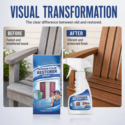 ✨ Outdoor Wood Color Restorer Spray – Faded Surface Reviver