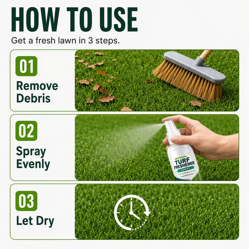 🌿 Artificial Turf Deodorizer – Pet Odor Freshener Spray