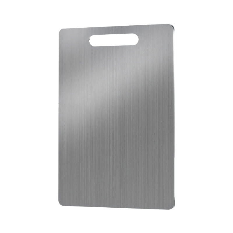 🔪 304 Stainless Steel Double-Sided Cutting Board for Kitchen Prep ✨