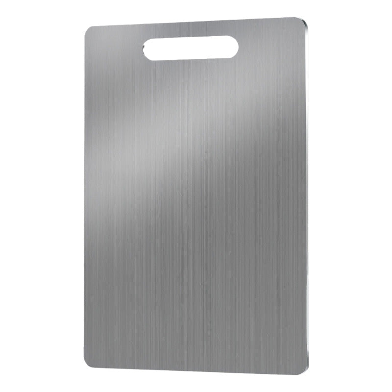 🔪 304 Stainless Steel Double-Sided Cutting Board for Kitchen Prep ✨