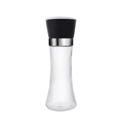 🧂 Manual Salt & Pepper Grinder – Ceramic Core Glass Mill ✨