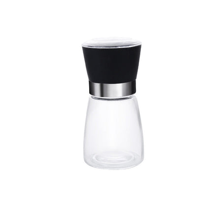 🧂 Manual Salt & Pepper Grinder – Ceramic Core Glass Mill ✨