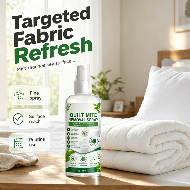 🛏️ Bedding & Mattress Fabric Spray – Everyday Freshness, 100ml ✨