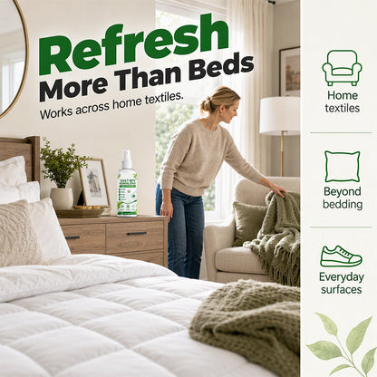 🛏️ Bedding & Mattress Fabric Spray – Everyday Freshness, 100ml ✨
