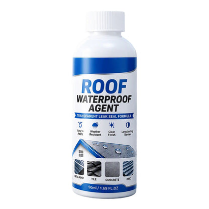 💧 Invisible Roof Leak Repair Sealant – Transparent Waterproof Coating with Brush 🛡️