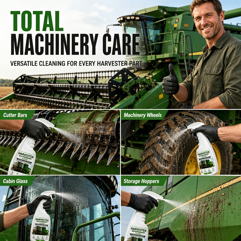 🚜 Harvester Cleaner Spray for Farm Machinery and Equipment ✨