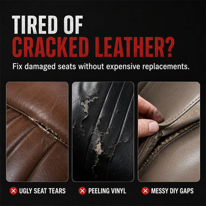 🚗 Leather Repair Glue – Precision Crack Filler & Instant Seat Fix 🪡