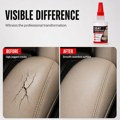 🚗 Leather Repair Glue – Precision Crack Filler & Instant Seat Fix 🪡