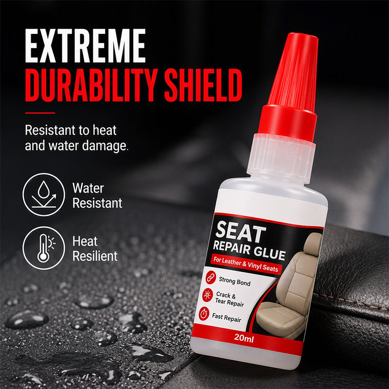 🚗 Leather Repair Glue – Precision Crack Filler & Instant Seat Fix 🪡