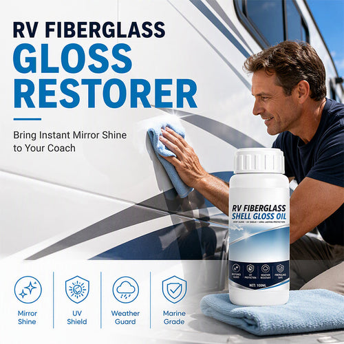 ✨ RV Fiberglass Gloss Restorer – Restore Shine & Weather Protection