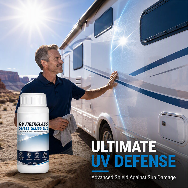 ✨ RV Fiberglass Gloss Restorer – Restore Shine & Weather Protection
