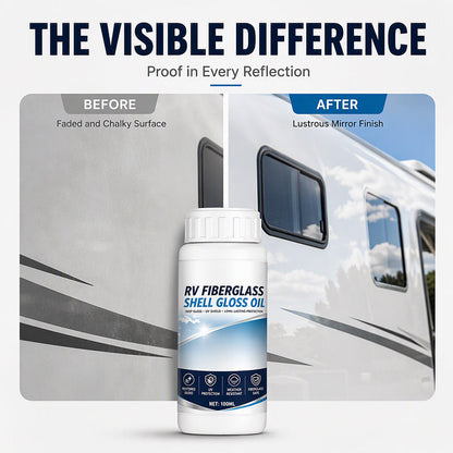 ✨ RV Fiberglass Gloss Restorer – Restore Shine & Weather Protection