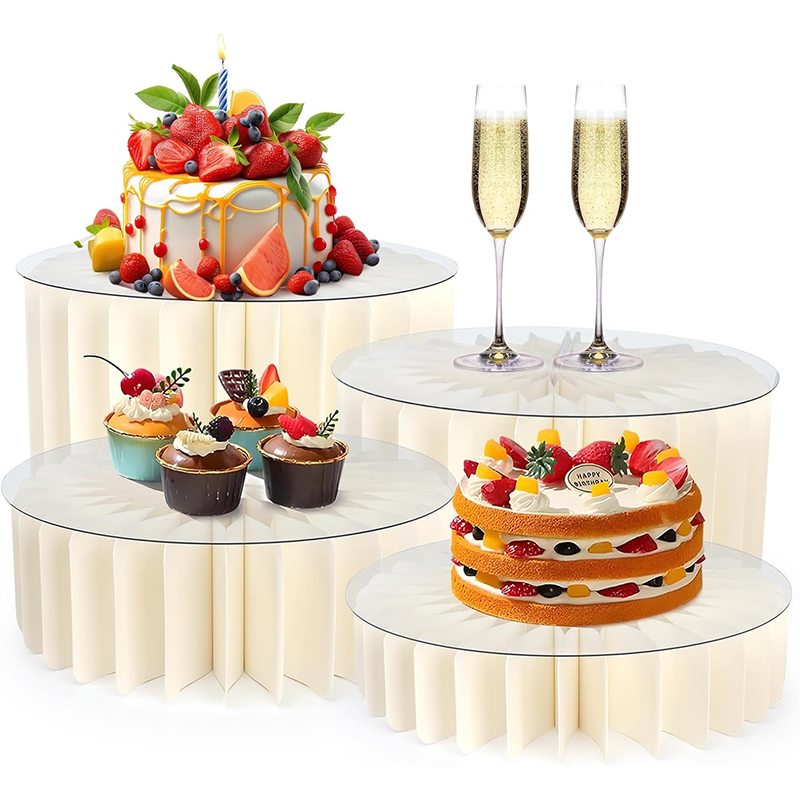 🤍 Foldable Roman Column Display Stand – Party & Wedding Pedestal