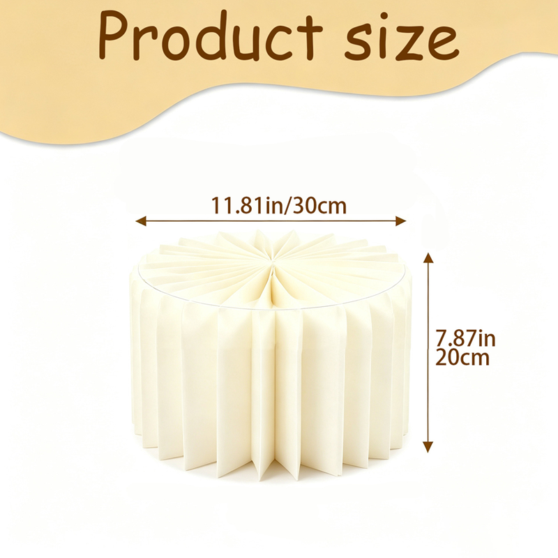 🤍 Foldable Roman Column Display Stand – Party & Wedding Pedestal