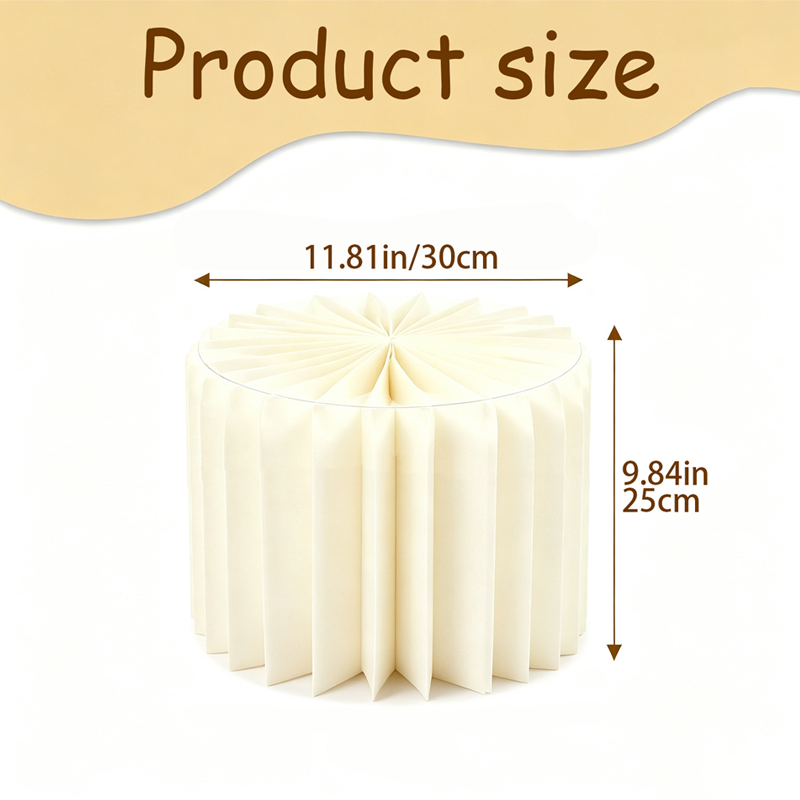 🤍 Foldable Roman Column Display Stand – Party & Wedding Pedestal