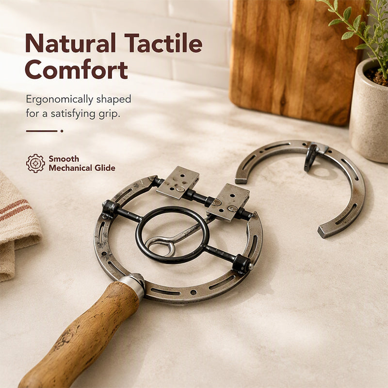 🍷 Rustic Horseshoe Wall-Mounted Wine Opener – Vintage Bar Décor