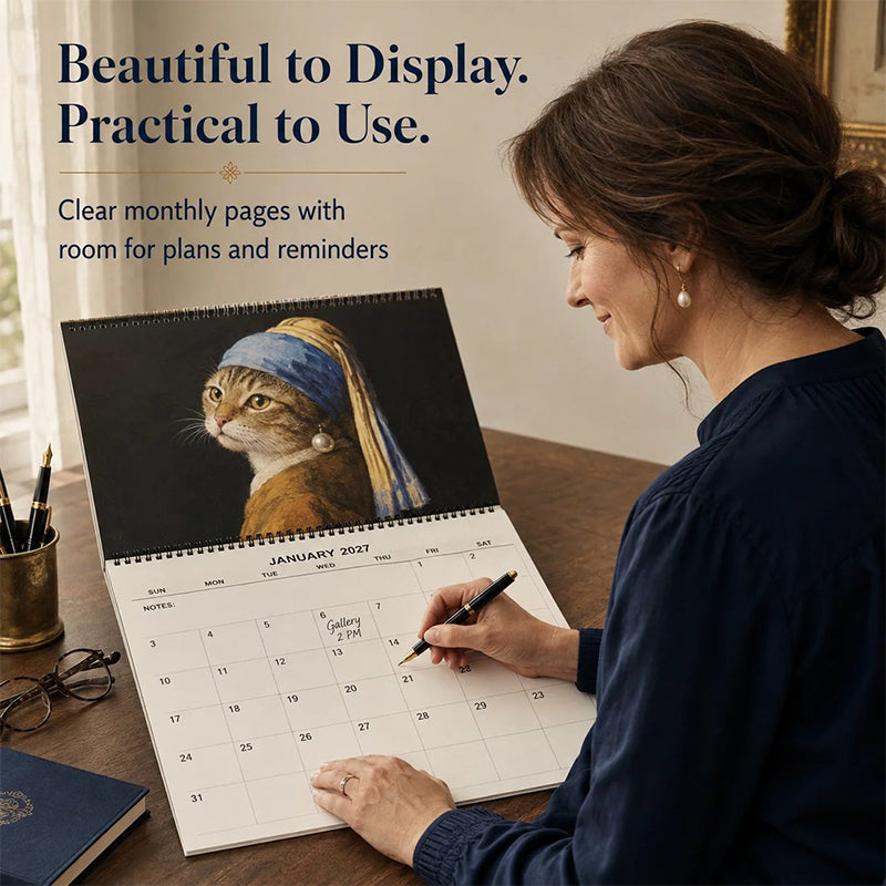 🐱 2027 Funny Cat Calendar – Meme-Inspired Wall Planner