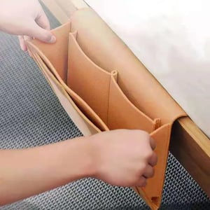 🛏️ Bedside Storage Organizer – Hanging Bed & Sofa Pocket