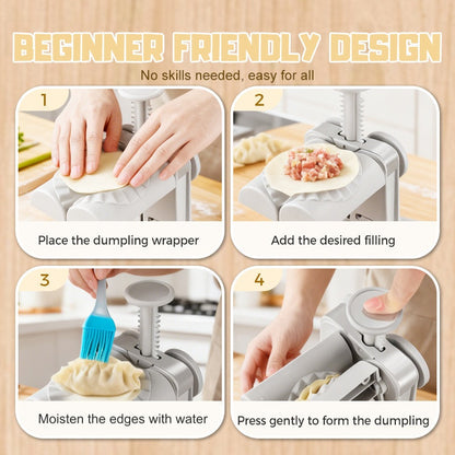 🥟 Dumpling Maker Press – Easy Handheld Dumpling Mold