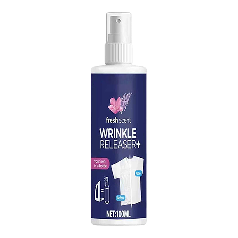 👔 Instant Wrinkle Releaser Spray - Travel Size No Iron Fabric Refresher 100ml ✈️