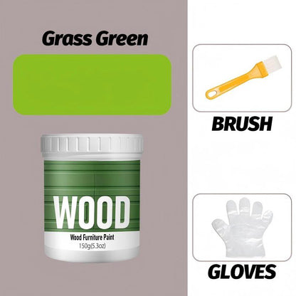 🎨 Water-Based Wood Paint – Furniture Refinishing Paint for DIY Makeovers