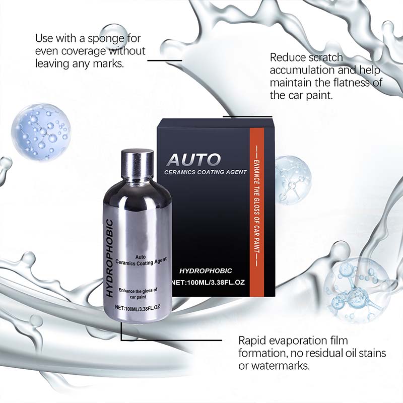 🚗 Car Ceramic Coating Spray – Hydrophobic Gloss Paint Care