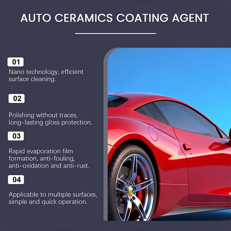🚗 Car Ceramic Coating Spray – Hydrophobic Gloss Paint Care