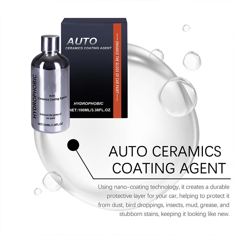 🚗 Car Ceramic Coating Spray – Hydrophobic Gloss Paint Care