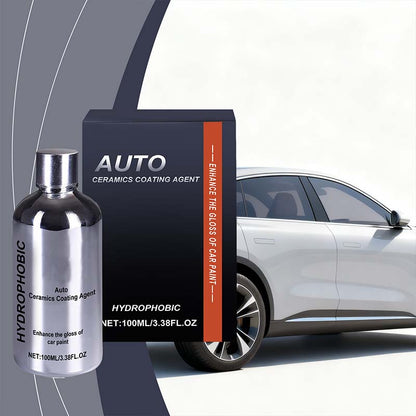 🚗 Car Ceramic Coating Spray – Hydrophobic Gloss Paint Care