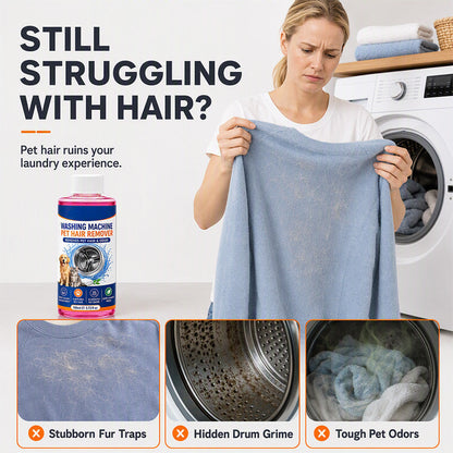 🐾 Pet Hair Laundry & Washer Cleaner – 110ML Formula 🧺