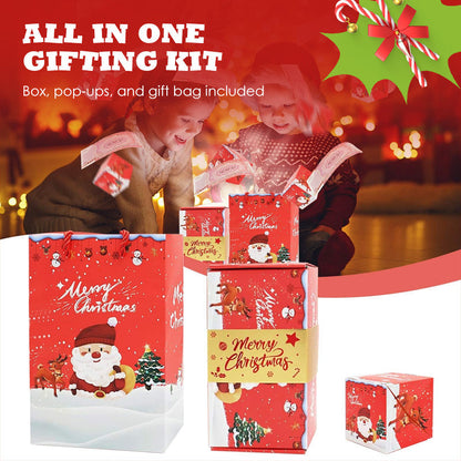 🎁 Christmas Surprise Pop-Up Explosion Gift Box - Holiday Money & Gift Box 🎄