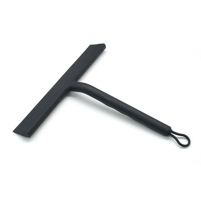 🧼 Silicone Shower Squeegee with Hook – Glass & Bathroom Cleaner ✨