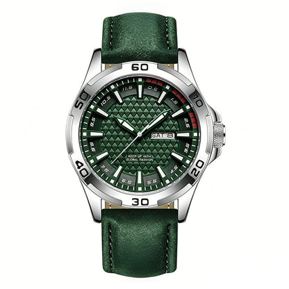 ⌚ Luminous 30M Sports Wristwatch - Geometric Dial Quartz Men's Watch ⚡