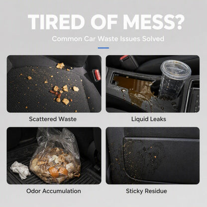 🚗 Self-Standing Car Trash Bags – Adhesive, Leak-Resistant Design ✨
