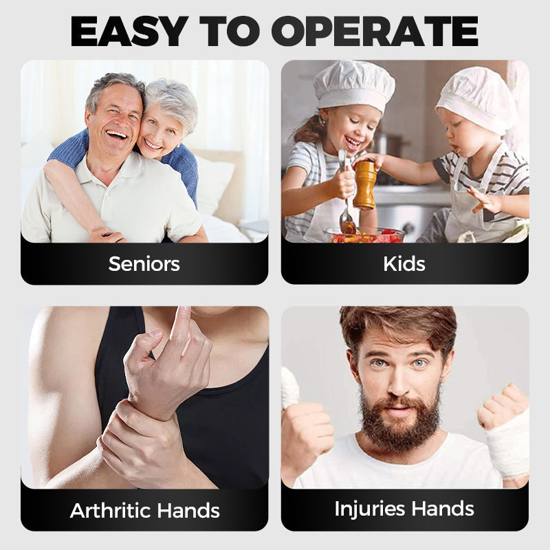 ⚡ Automatic Electric Can Opener – One-Touch Hands-Free Can Opener for Seniors & Arthritis ✨