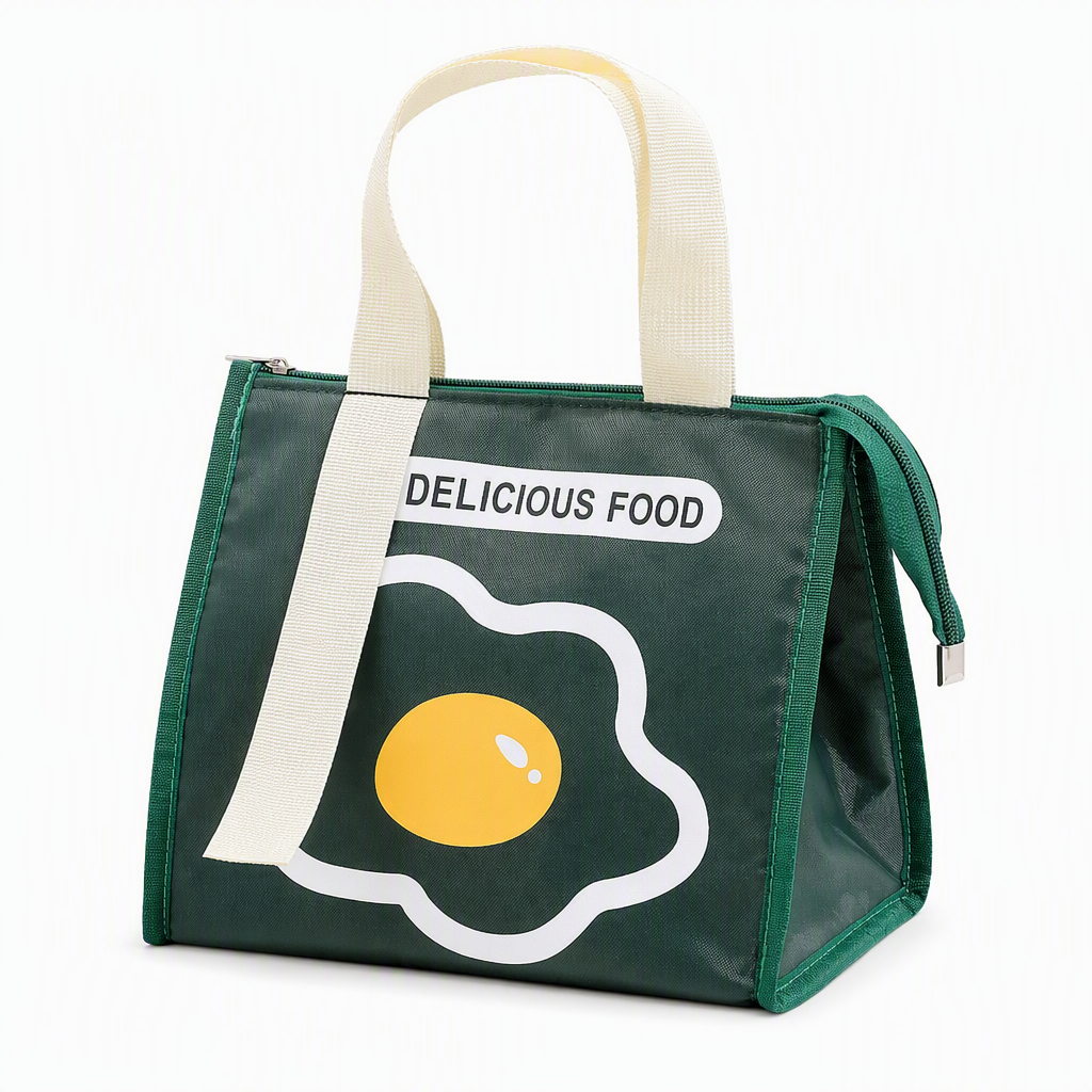 🍱 Insulated Lunch Bag – Large Reusable Thermal Tote for Hot & Cold Meals ✨