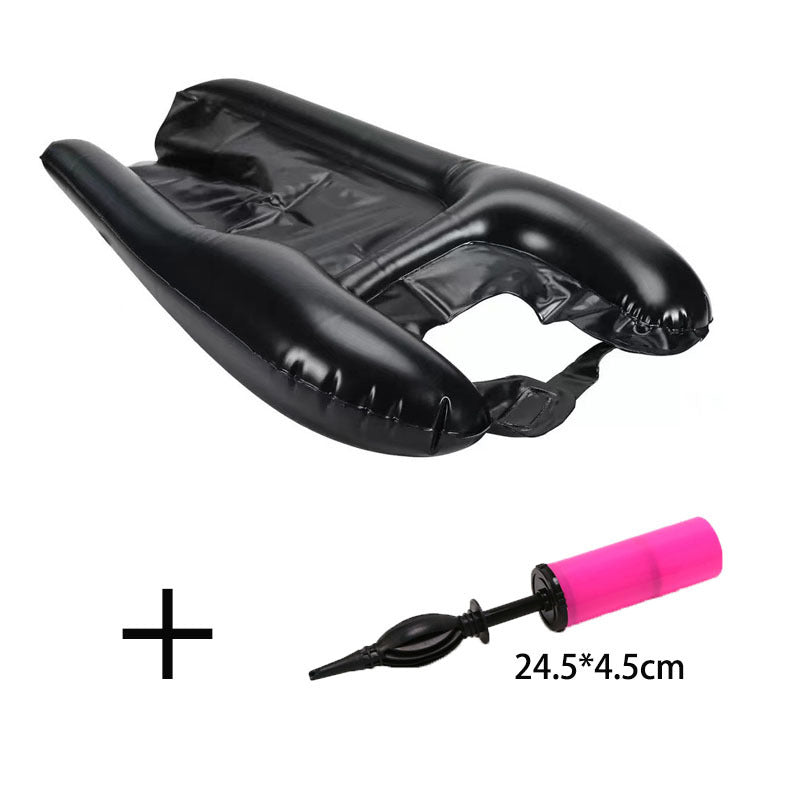 🛁 Portable Inflatable Shampoo Basin – Comfortable Hair Washing for Bedside, Chair & Wheelchair Use