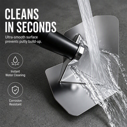 🛠️ Corner Trowel for Drywall & Plaster – Stainless Steel Blade ✨