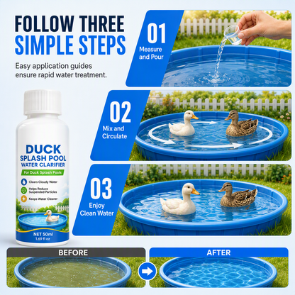 🦆 Duck Pond Water Clarifier – Cloudy Water Treatment for Cleaner Outdoor Pools ✨