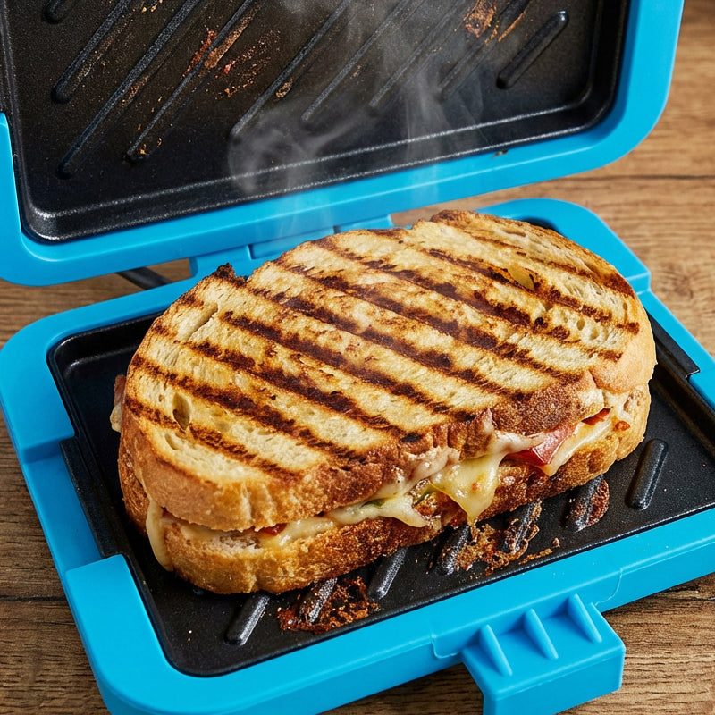 🥪 Non-Stick Microwave & Oven Sandwich Maker – Crispy Breakfast Pan 🧀