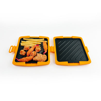 🥪 Non-Stick Microwave & Oven Sandwich Maker – Crispy Breakfast Pan 🧀
