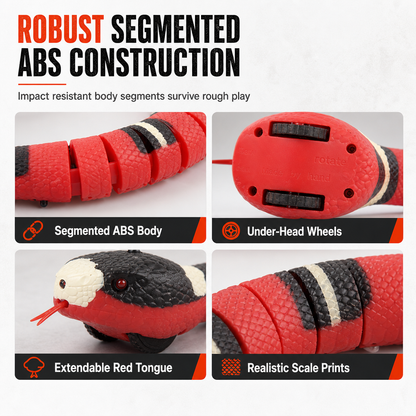 🐍 Smart Sensing Interactive Snake Toy Smart Obstacle Avoidance 🎮