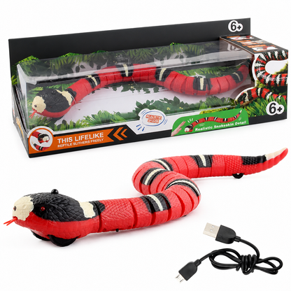 🐍 Smart Sensing Interactive Snake Toy Smart Obstacle Avoidance 🎮
