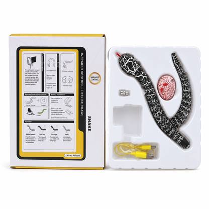 🐍 Smart Sensing Interactive Snake Toy Smart Obstacle Avoidance 🎮