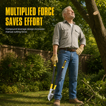 ⏳Time-Limited Special⏰Heavy Duty Garden Loppers for Thick Branches Labor Saving Fruit Tree Pruning Shears
