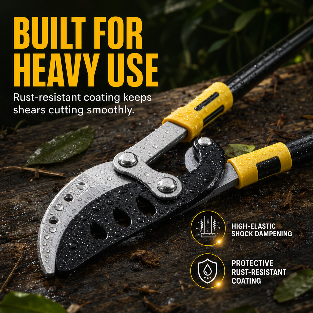 ⏳Time-Limited Special⏰Heavy Duty Garden Loppers for Thick Branches Labor Saving Fruit Tree Pruning Shears
