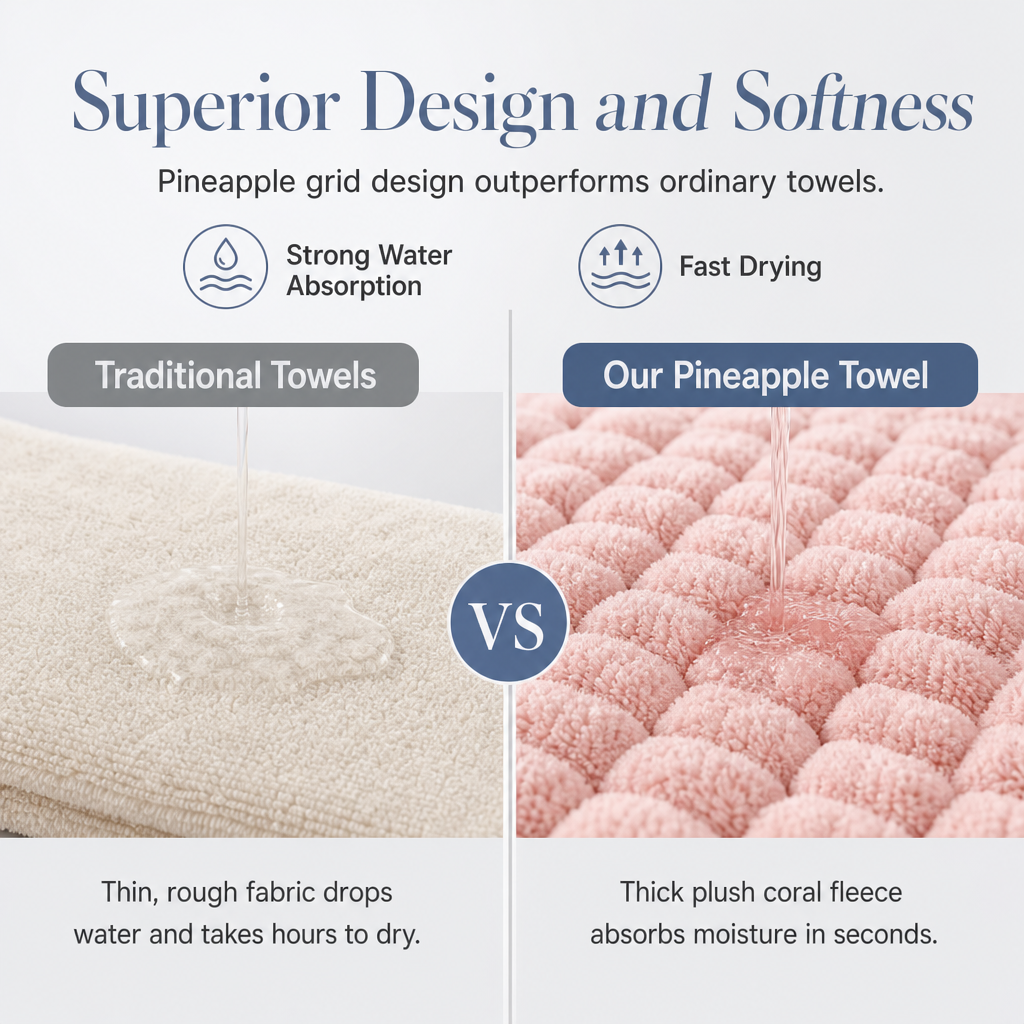 🎀 Rapid Drying Coral Fleece Hair Towel Wrap Absorbent Cap 💧