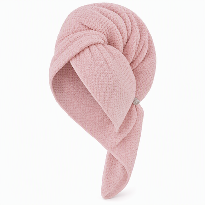 🎀 Rapid Drying Coral Fleece Hair Towel Wrap Absorbent Cap 💧