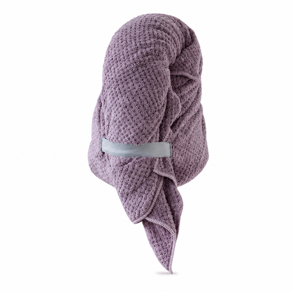 🎀 Rapid Drying Coral Fleece Hair Towel Wrap Absorbent Cap 💧